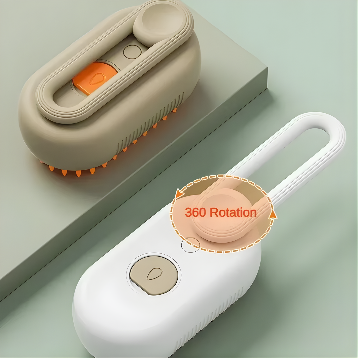 SteamGroom™ – The Gentle Steam Brush for Less Shedding & Easier Grooming